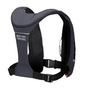 Additional picture of Mustang Elite 120 Inflatable PFD Automatic Admiral Grey