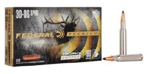 Federal Premium 30-06spr 180gr Trophy Copper