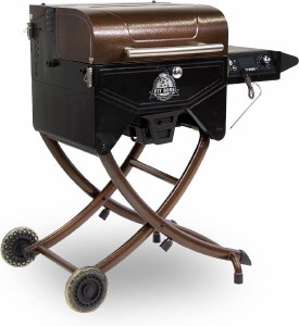 Pit Boss Pit Stop Portable Pellet Grill on Stand