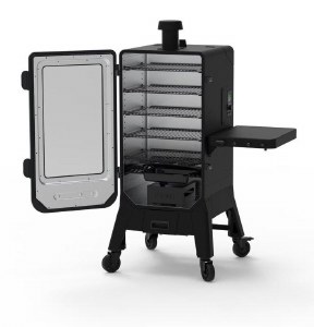 Additional picture of Pit Boss Navigator Vertical Pellet Smoker 3 Rack Black