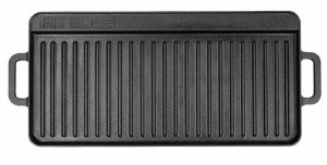 Pit Boss Reversible Cast Iron Griddle 14"x28" Pre-Seasoned