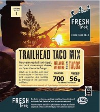 Fresh Trek Trailhead Taco Mix 150gr -Beef
