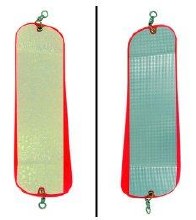 Hot Spot Flasher 11" Red Glow Crackle