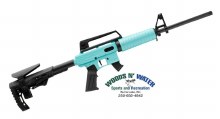 Derya TM22 Feather SA Compact 22LR 18" BBL 10-Round DBM Semi Auto Egg Blue