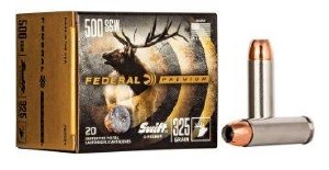 Federal Premium 500 S&W Swift A-Frame 325gr 20 Rounds