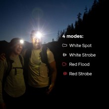 Additional picture of BioLite Range 400 Lumens Headlamp Midnight Gray