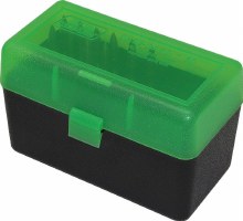 MTM Fliptop 50 Round Magnum Rifle Ammo Case