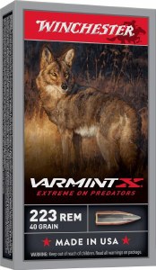 Winchester Varmint X 223 Rem 40gr Polymer Tip