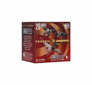 Federal Premium Ultra Steel Double Stack 20 Gauge 3" 1oz #2 & #4 Steel Shot