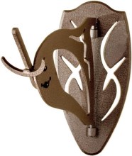 Skull Hooker European Skull Mounting System Big Hooker Long Arm Brown