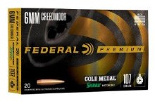 Federal Premium 6mm Creedmoor 107gr Sierra Matchking