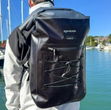 Spinlock Waterproof Roll-Top Bag 35L Black/Grey