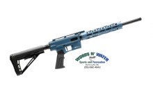 Derya TM22 Pro 22LR Semi-Auto 16"bbl 10rnd DBM Blue Titanium