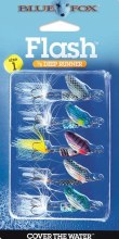 Blue Fox Flash Spinner Kit 1/8oz 5pk Assorted