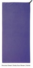 PackTowel Personal Body Towel Violet
