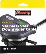 Scotty 1002K Premium Stainless Downrigger Cable 150lb 400ft w/Terminal Tackle