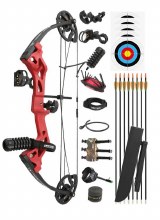 Topoint M3 Youth Compound RTH Package Red RH 10-30lb