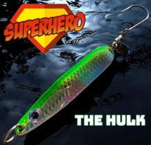 Westcoast Tackle Super Hero Phat-E Spoon 3.5 Hulk UV