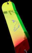 Westcoast Tackle UV Electro Mirror Flasher New Bananas