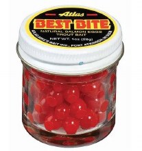 Atlas Mikes Best Bite Trout Bait Salmon Eggs Red