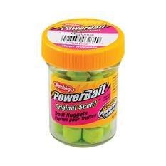 Berkley PowerBait Power Nuggets Chartreuse 1.1oz Jar