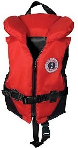 Mustang MV1207 Infant Classic PFD Red/Black 60-90Lbs