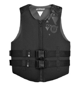 Mustang MV1285 Womens Diva Delight Neoprene PFD Black Large