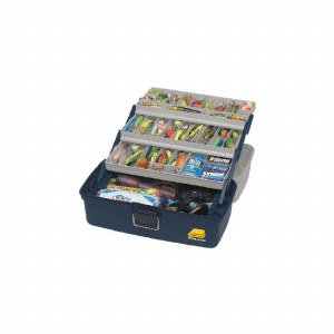 Plano 613306 XL 3-Tray Tackle Box Blue/Silver