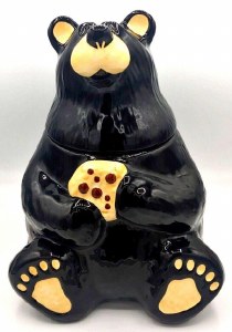 Big Sky Carvers Bearfoots Cookie Jar