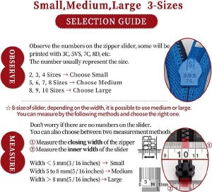 Additional picture of AceCamp Fix N Zip Zipper Repair Black Sm 7064