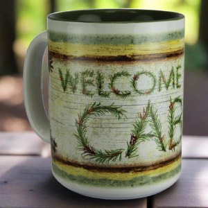 Additional picture of Rivers Edge Ceramic Mug Welcome