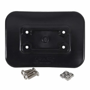 Scotty 341 Glue on Pad for Rod Holders-Black