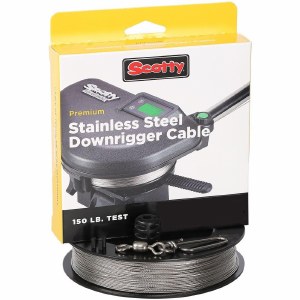 Scotty 1000 Downrigger Cable 200ft Spool 150lb