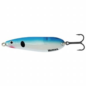 Blue Fox Matrixx Spoon 3.5" Blue Silver Shad
