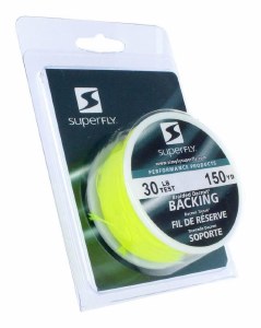 Superfly Braided Fly Line Backing 30lb 150yd Chartreuse