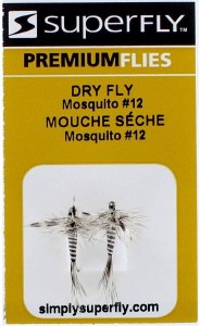Superfly Dry Fly #12 Mosquito