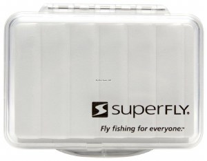 Superfly Fly Box-Clear Ripple Small