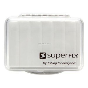 Superfly Fly Box-Clear Ripple-Medium