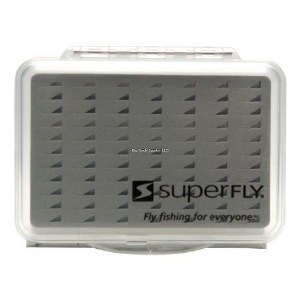 Superfly Fly Box-Clear TriFoam-Small