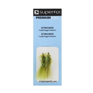 Superfly Streamer #8 Crystal Bugger-Olive