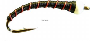 Superfly Nymph Ice Cream Cone Black #10