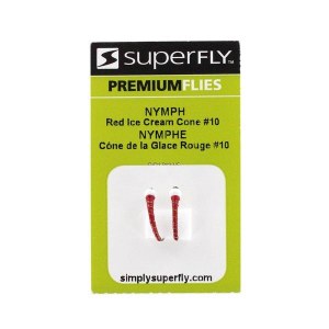 Superfly Nymph #10 Red Ice Cream Cone
