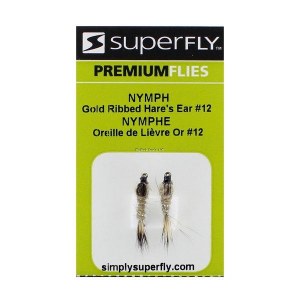 Superfly Nymph #12 Gold Ribbed Hare's Ear