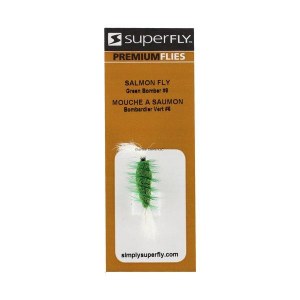 Superfly Salmon Fly #6 Green Bomber