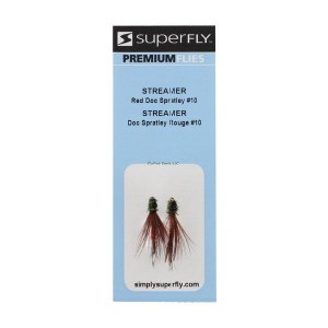 SuperFly Streamer #10 Red Doc Spratley