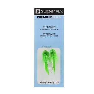 Superfly Streamer #6 Green Muddler Minnow