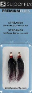 Superfy Streamer #08 Black/Red Sparkle Leach