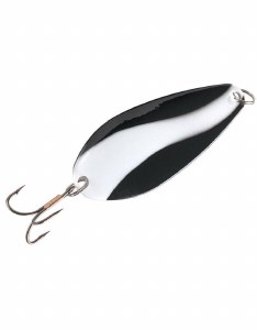 Blue Fox Strobe Spoon 1oz Black and White