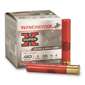 Winchester Super X Shotshell 410 Ga 2-1/2" 1/2oz Max 25R 1245FPS
