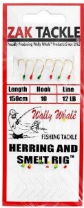 Gibbs Delta Zac Tackle Herring Jig Coloured Bead